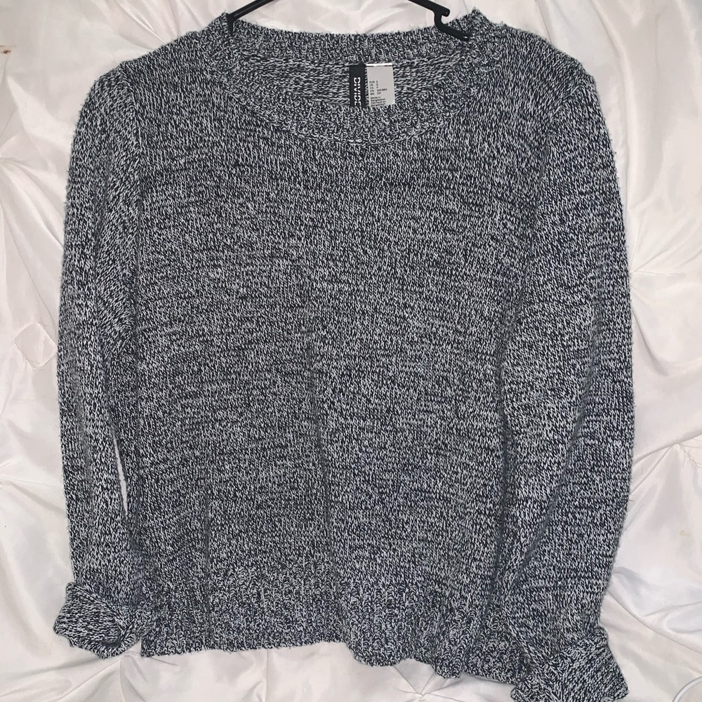 Grey long sleeved